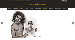 Desktop Screenshot of pieces-a-conviction.com
